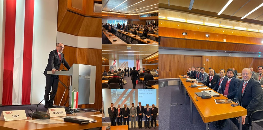 همایش فعالان اقتصادی ایران و اتریش برگزار شد.
